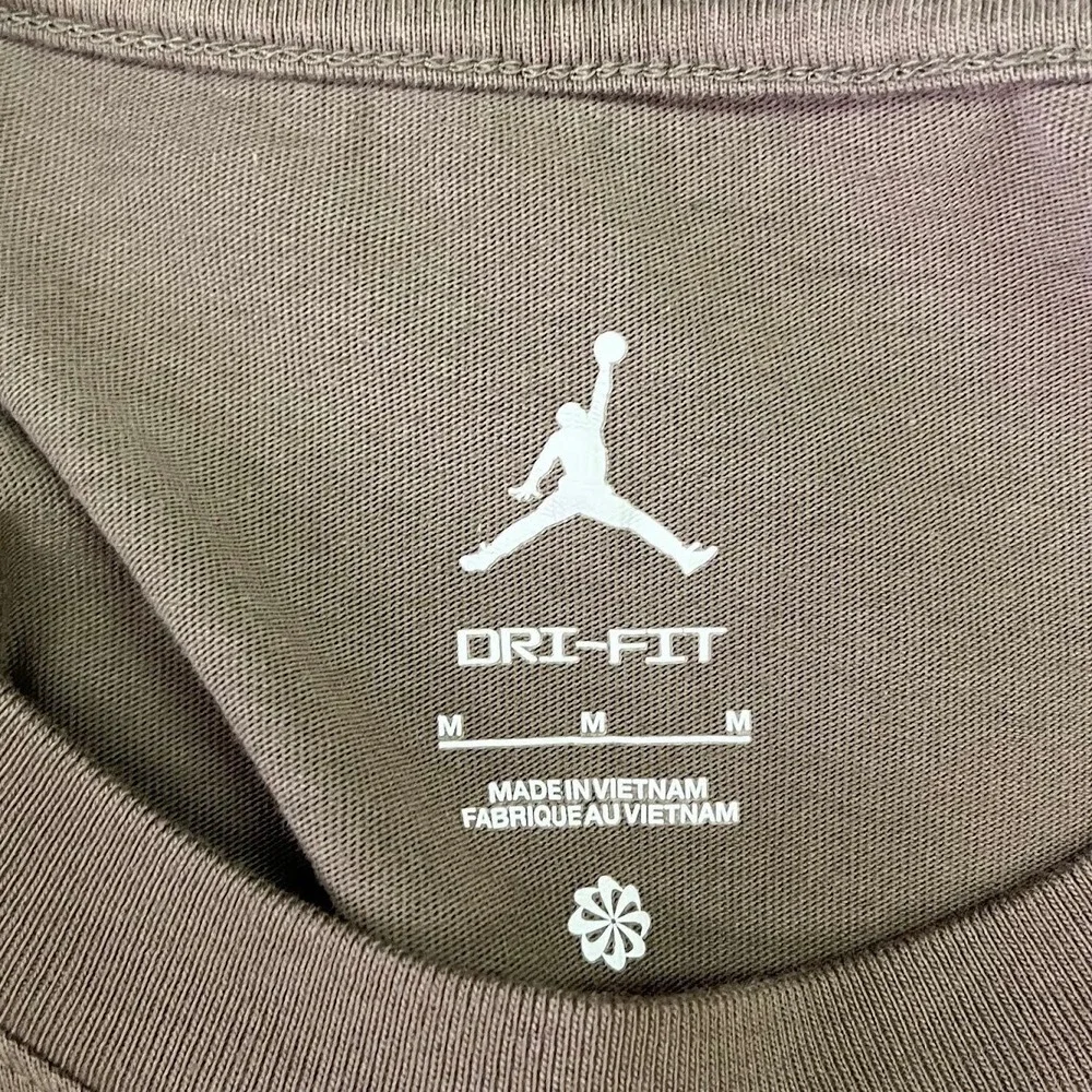 Jordan Michael Jordan Graphic T-Shirt Brown Dri-FIT Mens Medium IF0853-040